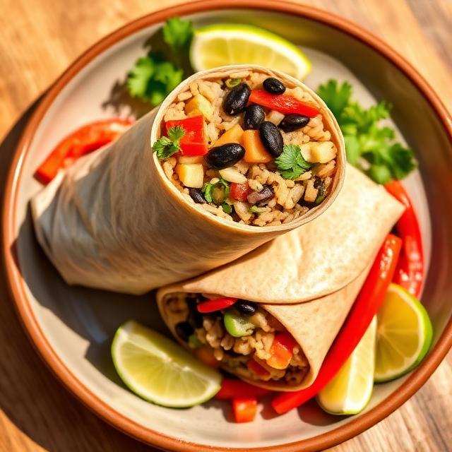 Veggie burrito